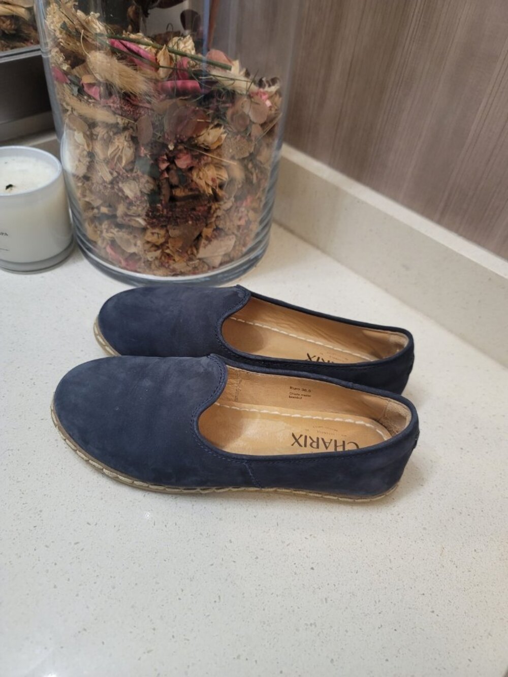 Charix Blue Slip On Shoes Size 36.5/6 - Picture 2 of 9